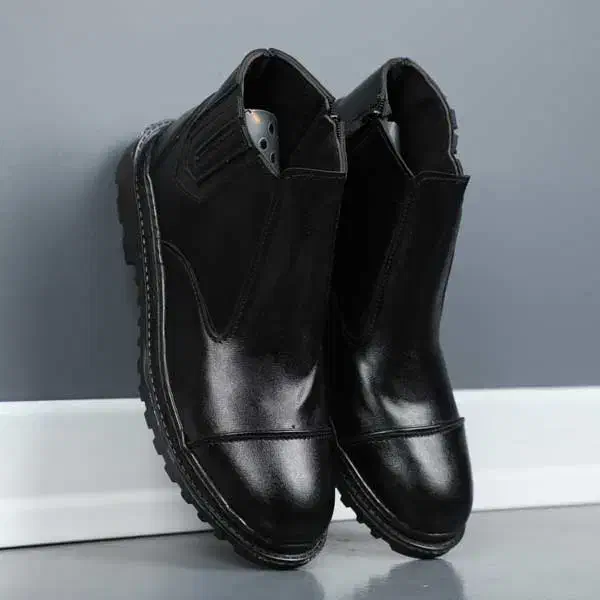 نیم بوت مردانه چرم بغل زیپ|کیف، کفش، کمربند|گناباد, |دیوار