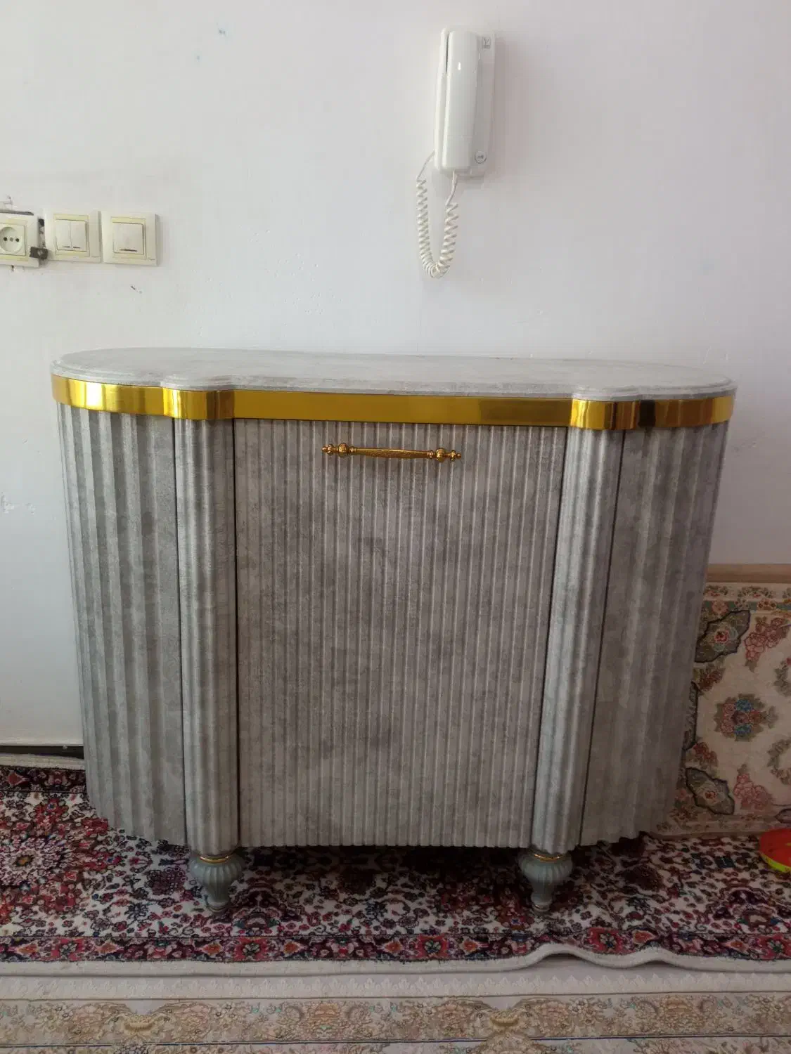 جاکفشی.پا سماوری..پتو بچه تشک بچه.فرش 12متری|جاکفشی، کمد، دراور|کرمانشاه, |دیوار