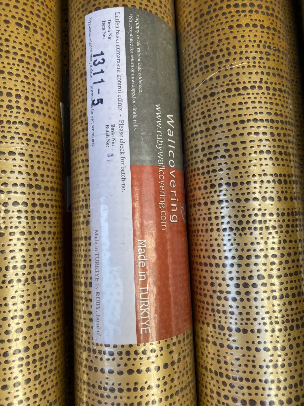 26 رول کاغذ دیواری ترکیه (جمعا ۲۸۰۰)|مصالح و تجهیزات ساختمان|تبریز, |دیوار