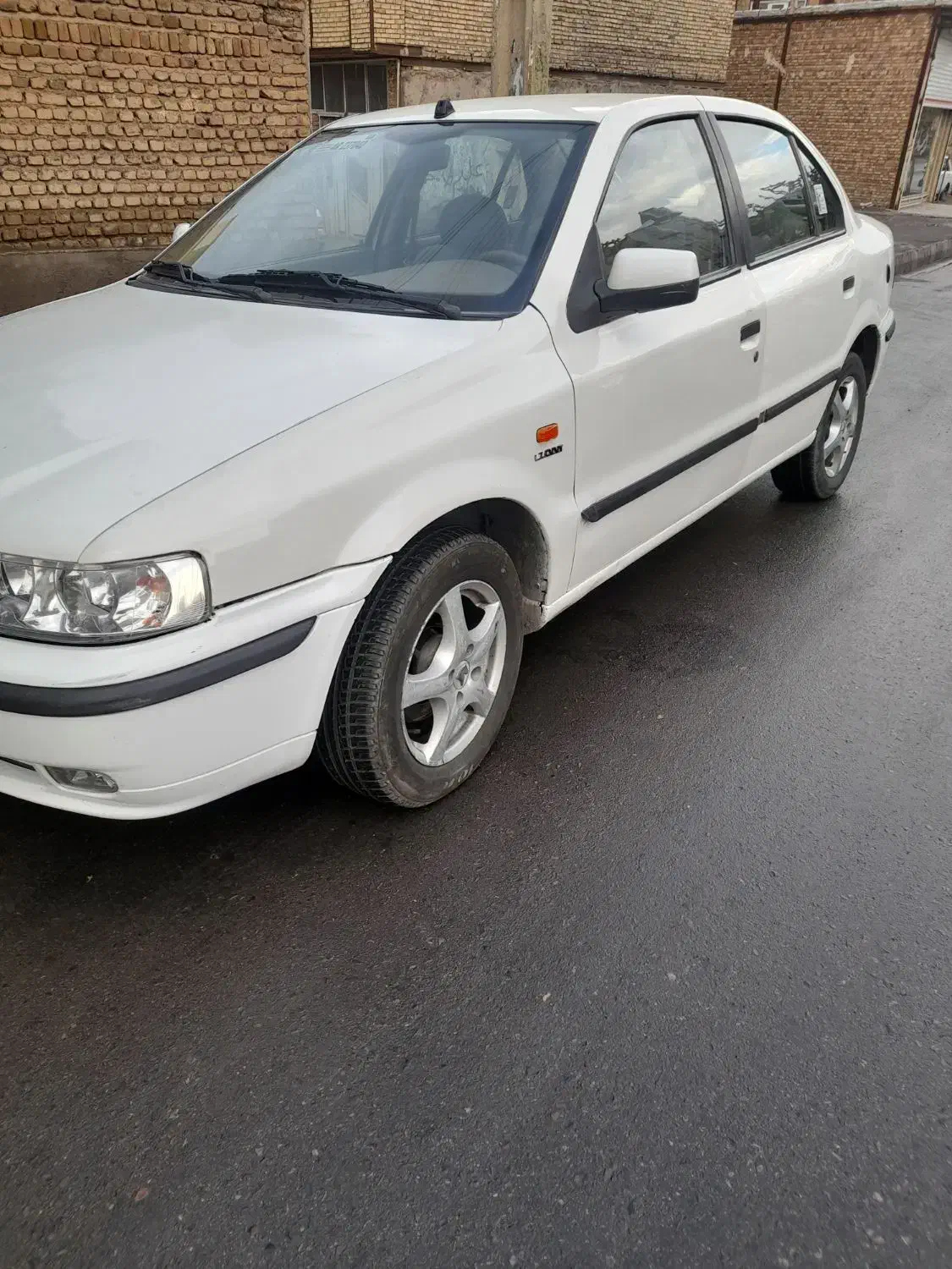 ماشین سمند سفید|خودرو سواری و وانت|مرند, |دیوار