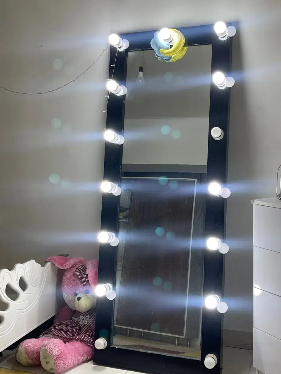 آیینه ایستاده ۱۵لامپه|آینه|بندرعباس, |دیوار