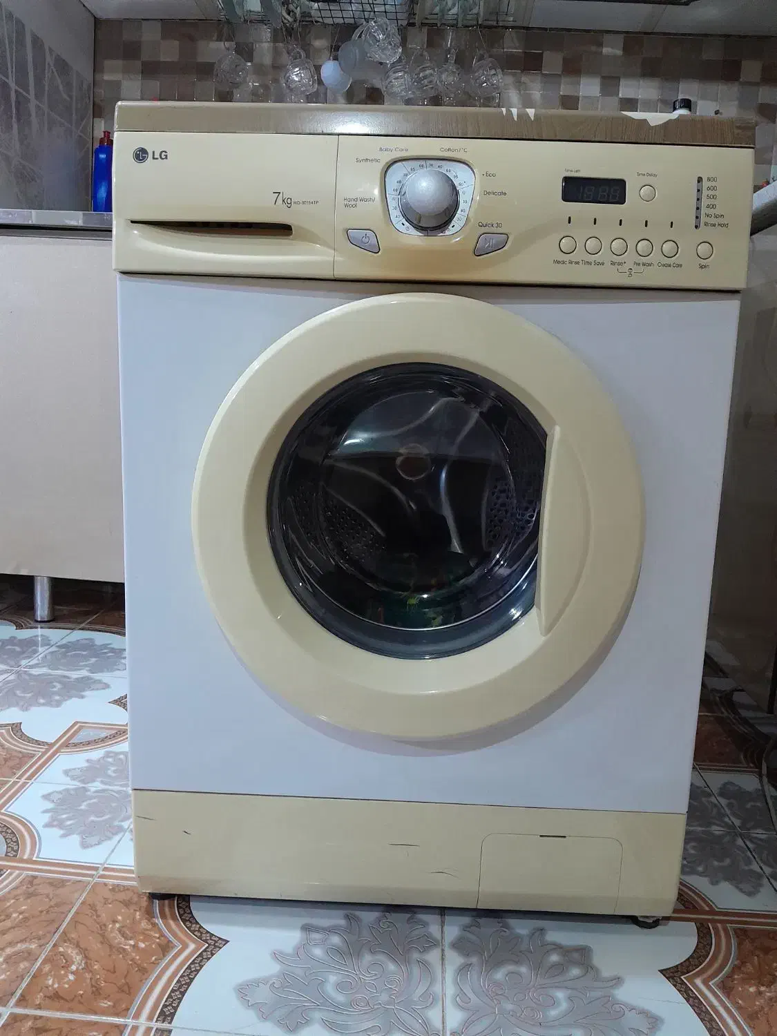 ماشین لباسشویی  ۷ کیلویی ال جی سالم بدون تعمیر|ماشین لباسشویی و خشک‌کن لباس|وحیدیه, |دیوار