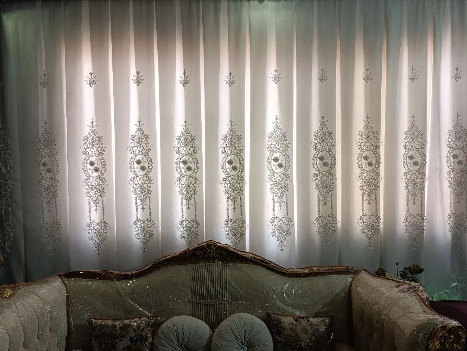 پرده فلت|پرده، رانر، رومیزی|مشهد, نوید|دیوار