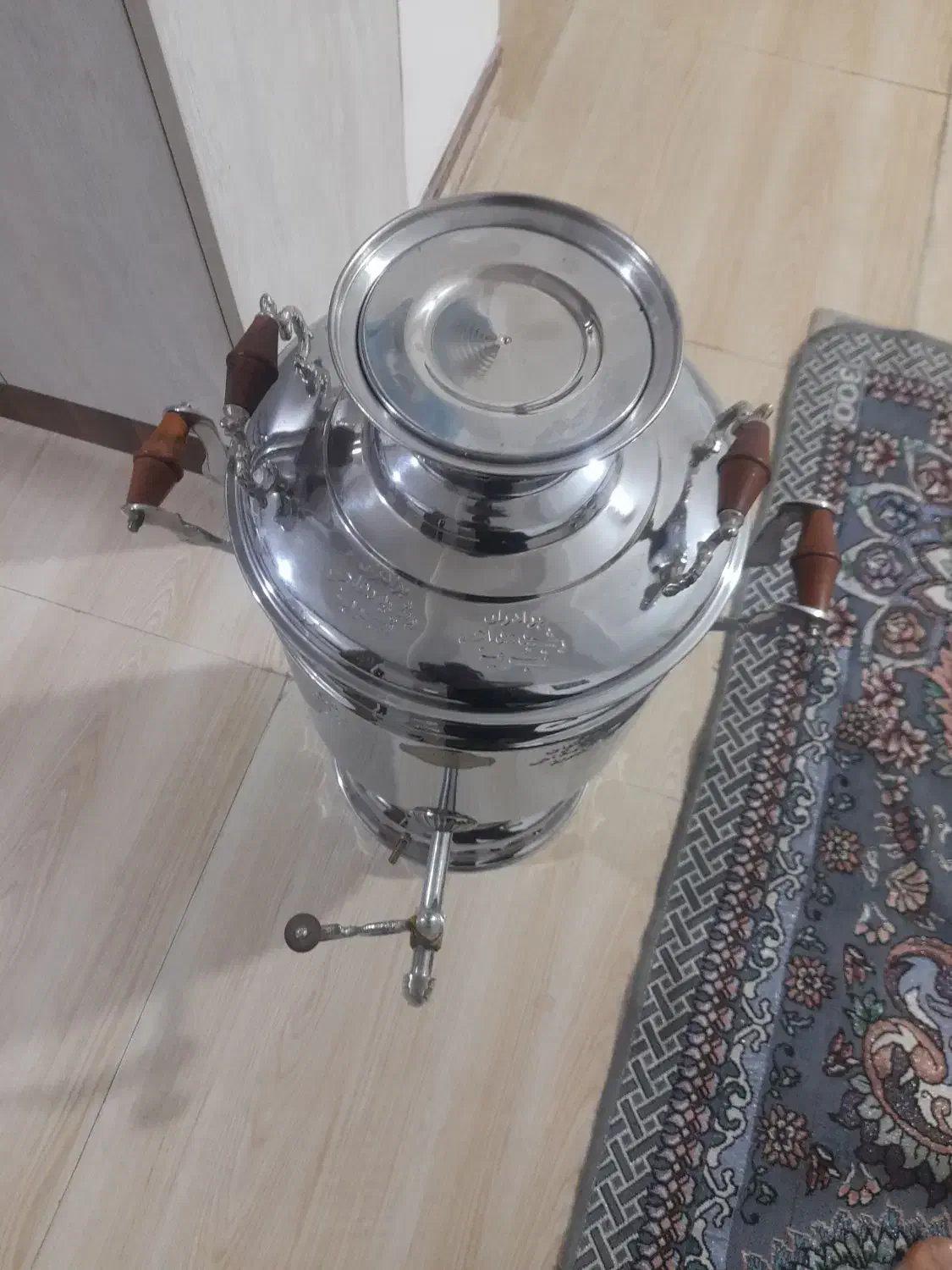 فروش سماور گازی ۲۰ لیتری|سماور، چای‌ساز، قهوه‌ساز|اردبیل, |دیوار