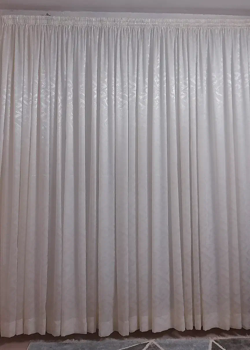 ۲ عدد پرده ۹متری همراه با آستری|پرده، رانر، رومیزی|فریمان, |دیوار