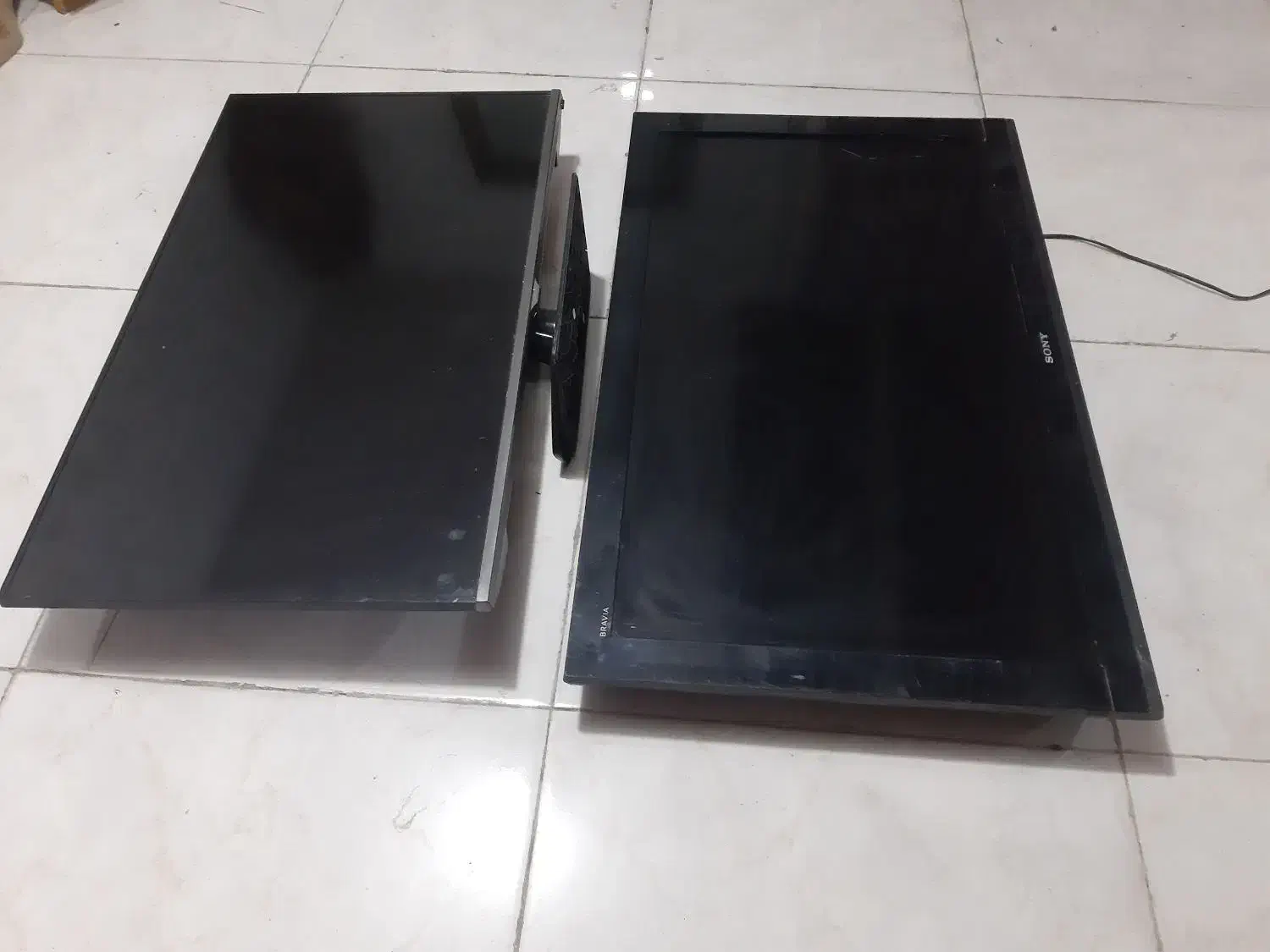 تلویزیون سونی۴۰ وسامسونگ ۴۰صفحه شکسته،|تلویزیون و پروژکتور|خوی, |دیوار