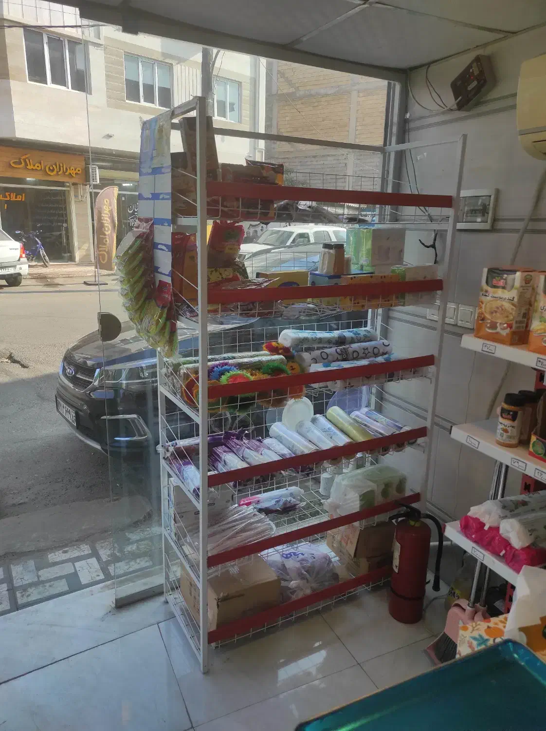 قفسه فلزی فروشگاهی|فروشگاه و مغازه|لنگرود, |دیوار