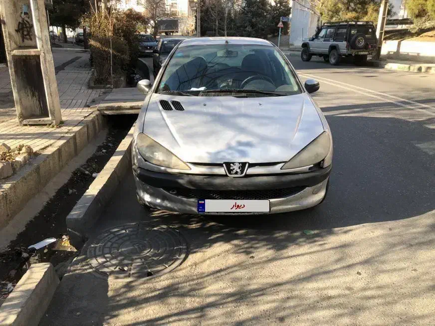 ۲۰۶ مدل ۸۳ تیپ ۲|خودرو سواری و وانت|تهران, حکیمیه|دیوار