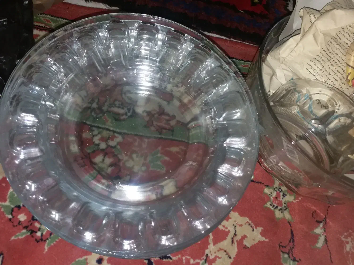 ظرف شیشه ای مناسب باغ وخانه|ظروف سرو و پذیرایی|تبریز, |دیوار