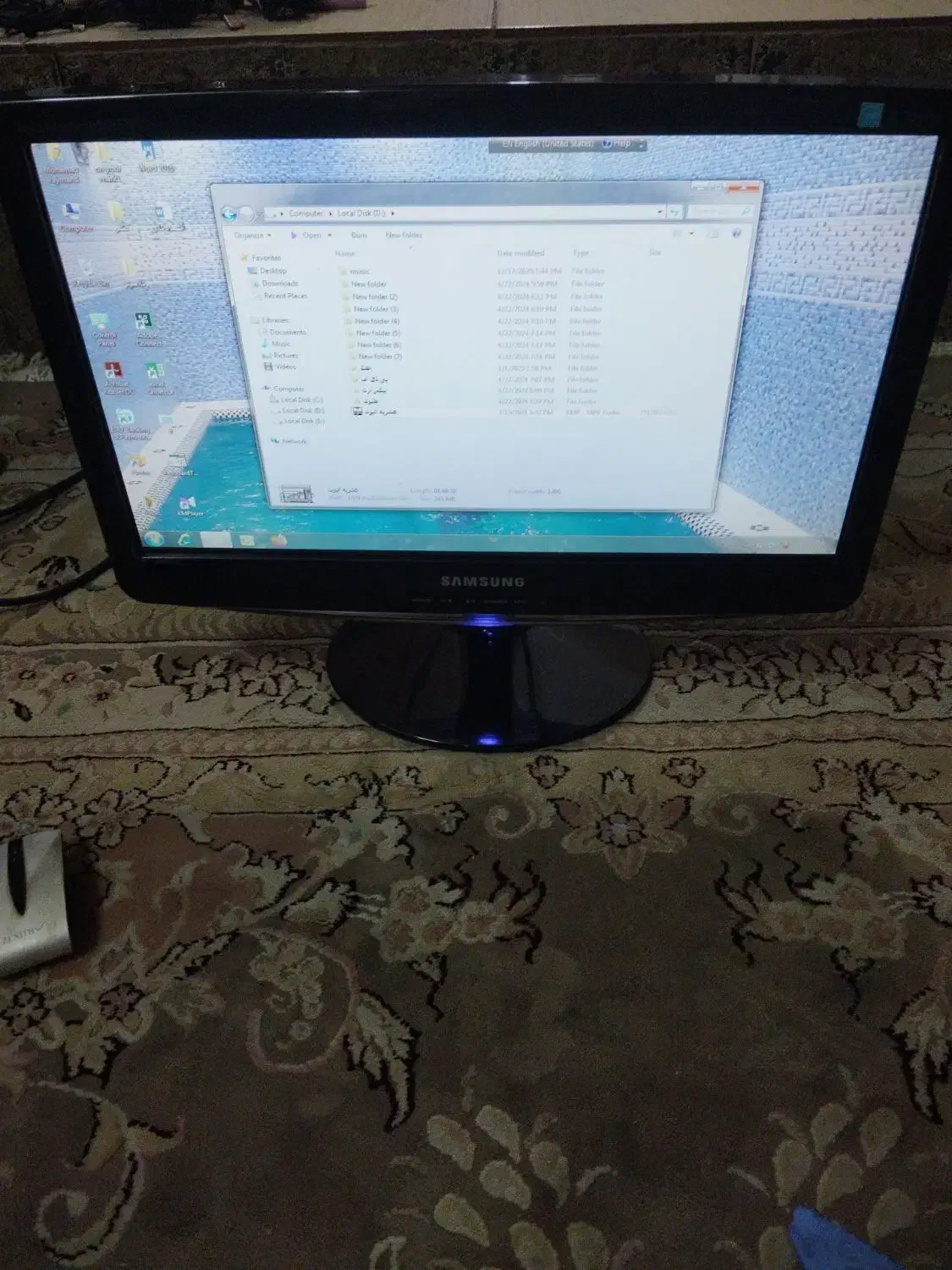 مانیتور در حد سامسونگ B1955 N PLUS|قطعات و لوازم جانبی رایانه|قم, زاد|دیوار