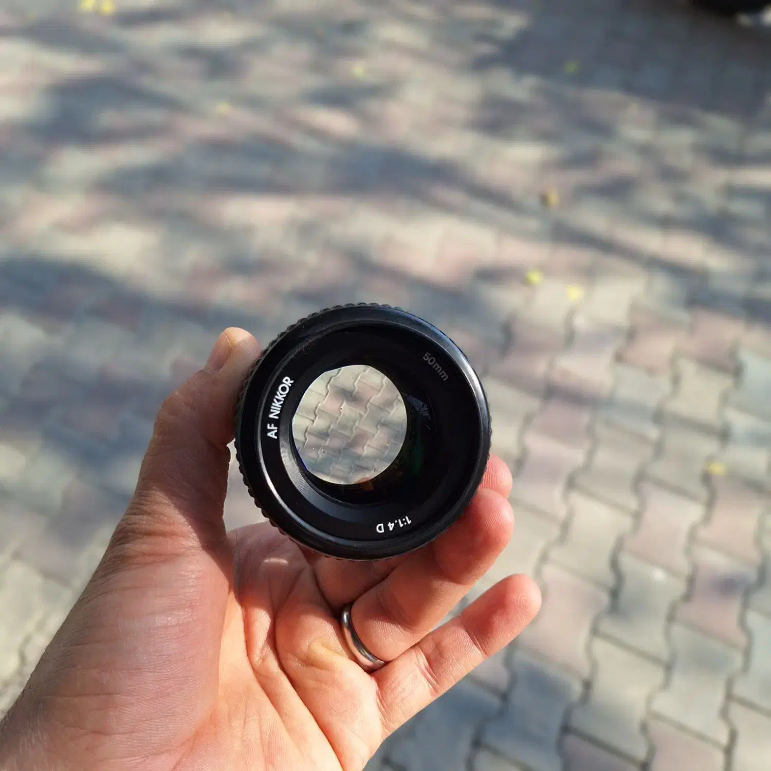 لنز نیکون 50mm f1.4 D ۵۰ میلیمتر f1.8 g|دوربین عکاسی و فیلمبرداری|گرگان, |دیوار