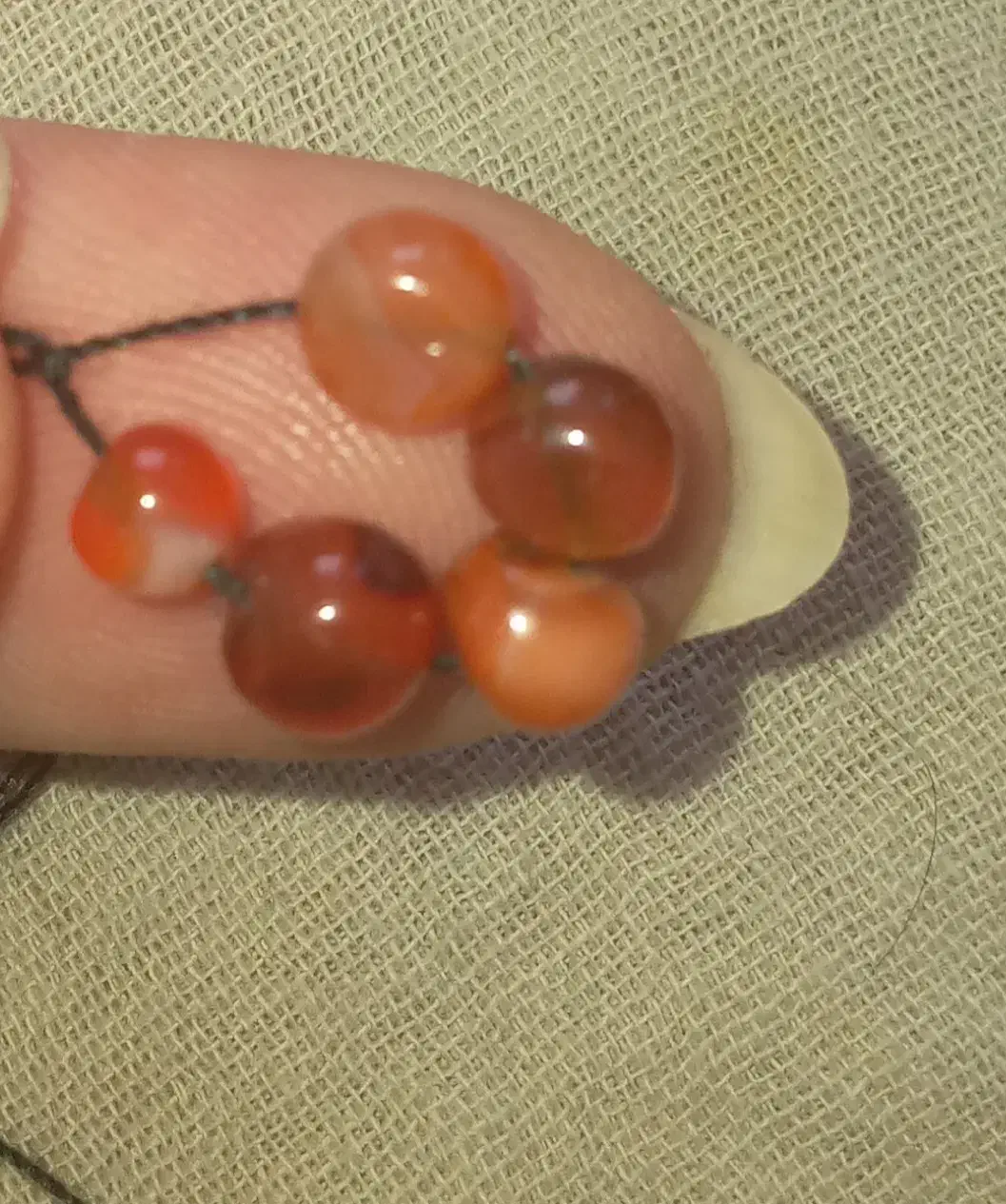 عقیق چشم نظر قدیمی|کلکسیون اشیاء عتیقه|فردیس, انبار نفت|دیوار