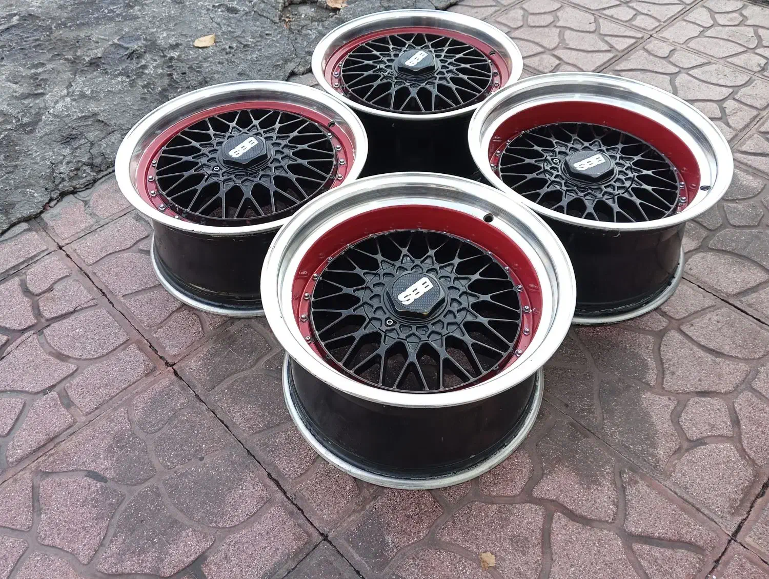 رینگ اسپرت پژو8پیچ بی بی اس سایز 16 نروماده|قطعات یدکی و لوازم جانبی|تهران, تهرانپارس شرقی|دیوار