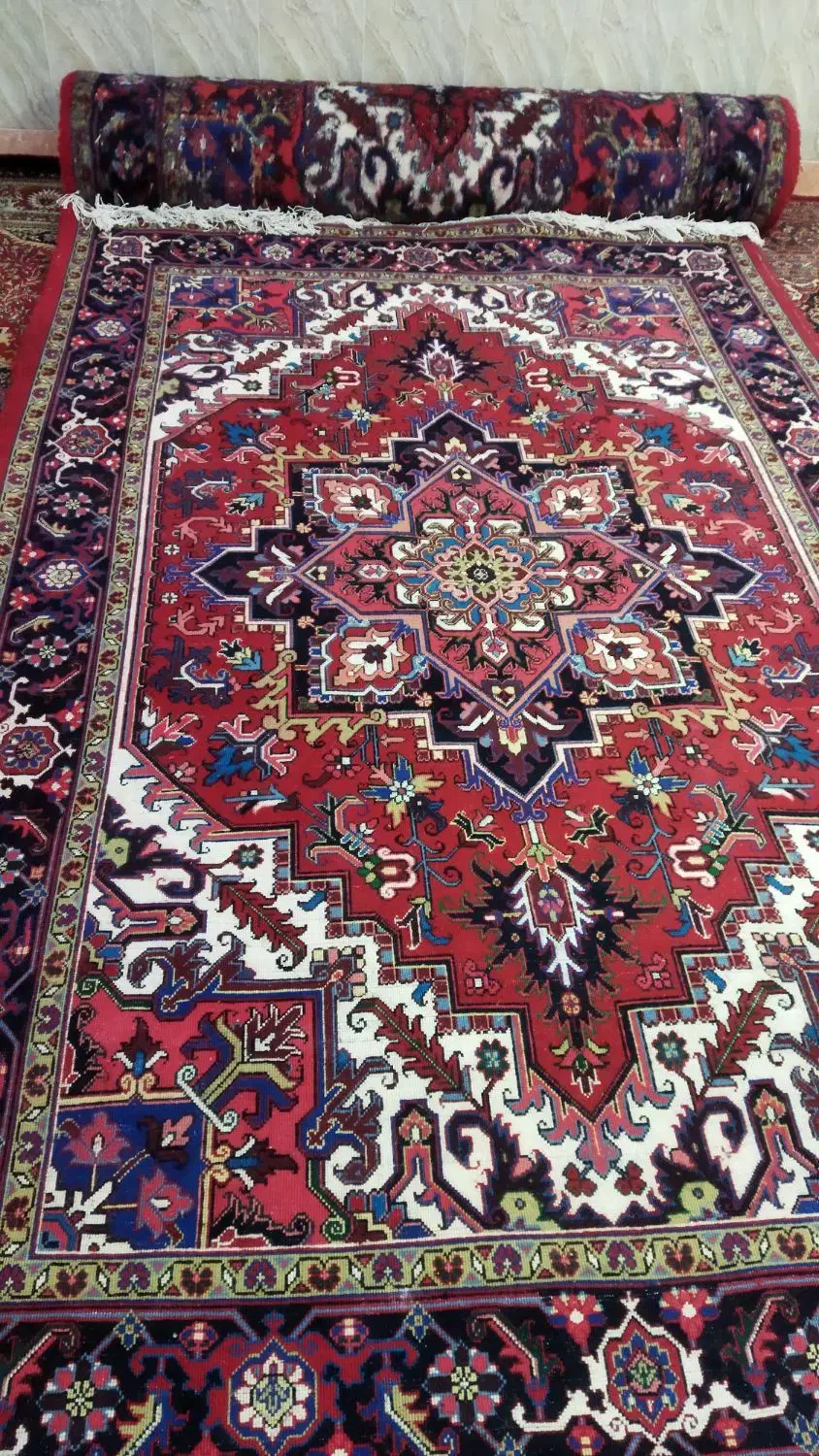 جفت فرش هریس تاجری|فرش|آذرشهر, |دیوار