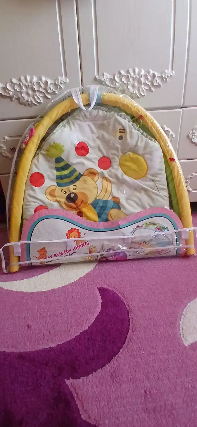 تشک بازی کودک/ پشه بند کودک|اسباب و اثاث بچه|کاشان, شهرک خاتم الانبیا (مسکن ملی کاشان)|دیوار