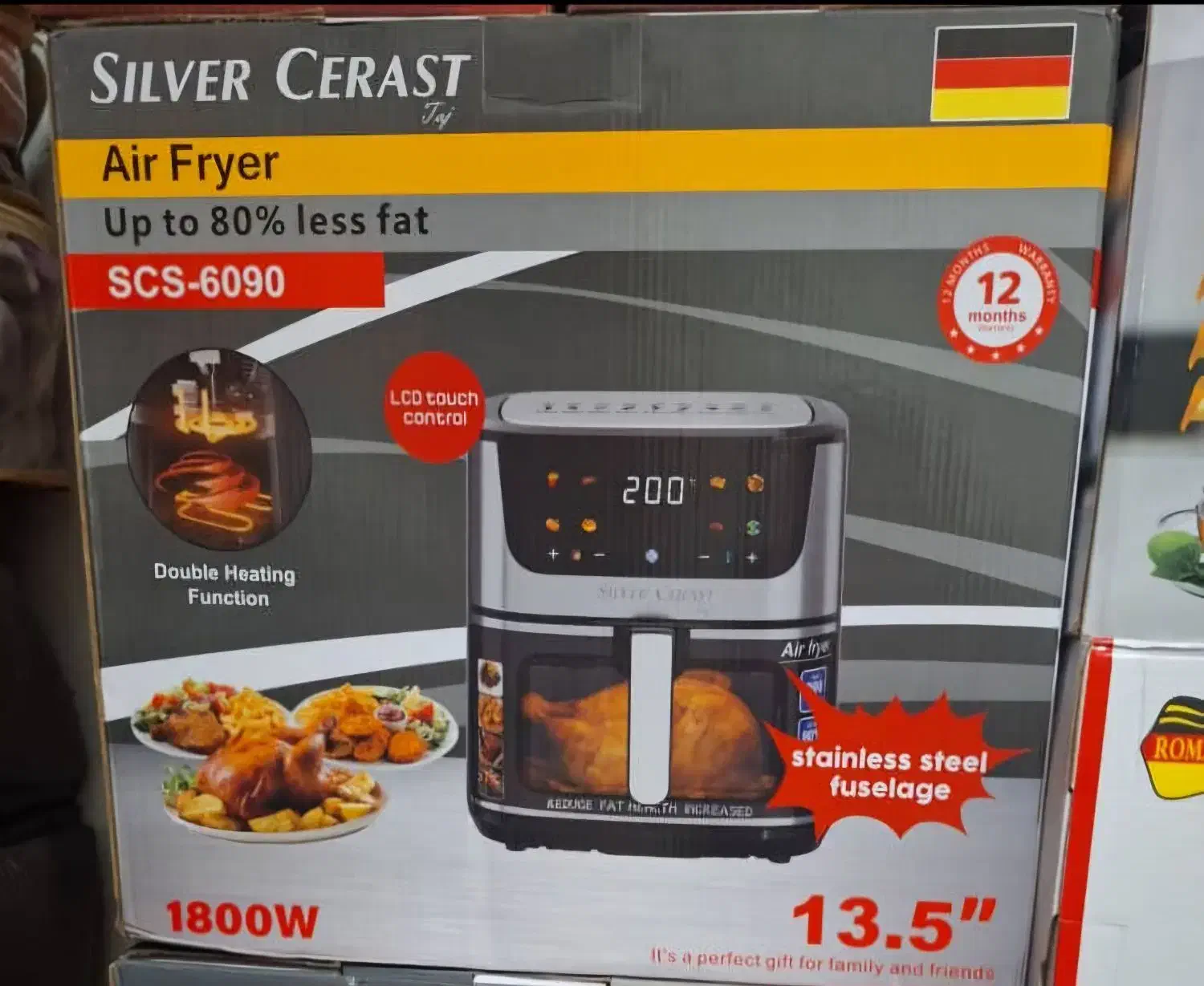 سرخ کن بدون روغن سیلور کرست 5.900|اجاق گاز و لوازم برقی پخت‌وپز|دهدشت, |دیوار