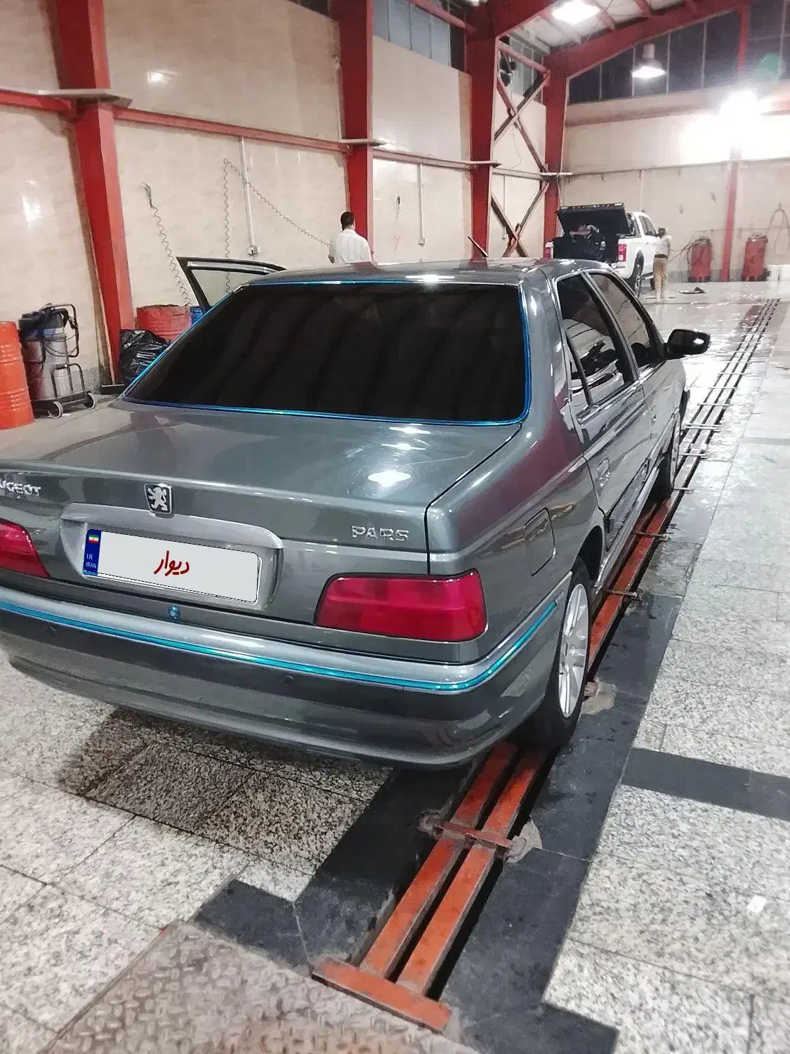 پژو پارس سفارشی متور جدید سیمی|خودرو سواری و وانت|شاهین‌شهر, فردوسی|دیوار