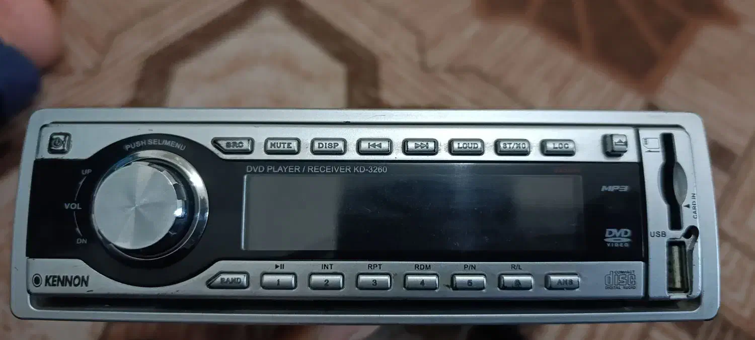 ضبط کنون KD-3260 و دو جفت باند JVC اصلی آمپ خور|قطعات یدکی و لوازم جانبی|چابهار, |دیوار