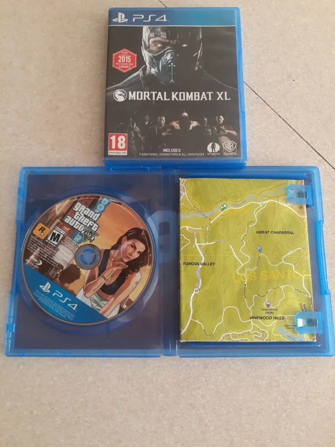 ۲ عدد دیسک بازی ps4|کنسول، بازی ویدئویی و آنلاین|قزوین, |دیوار