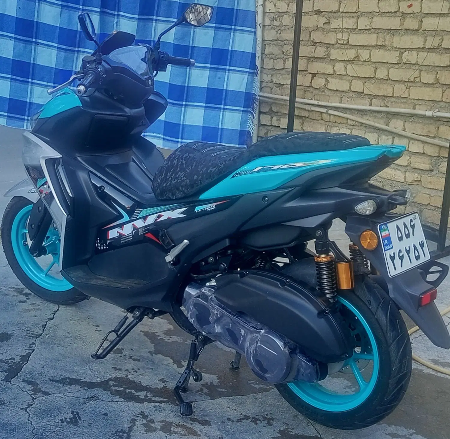 موتور nvx170 کبیر|موتورسیکلت|لردگان, |دیوار