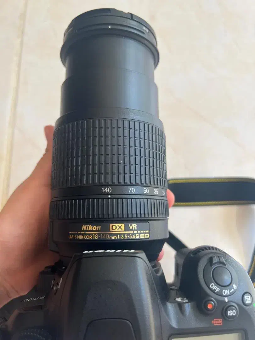 دوربین عکاسی نیکون۷۵۰۰d|دوربین عکاسی و فیلمبرداری|شهریار, شهریار|دیوار