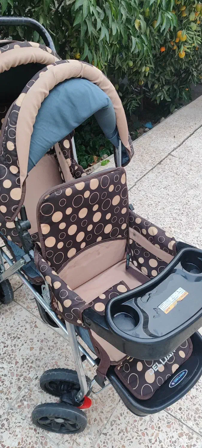 کالسکه دو قلو مارک دلیجان|کالسکه و لوازم جانبی|مرودشت, شهرک مهدیه|دیوار