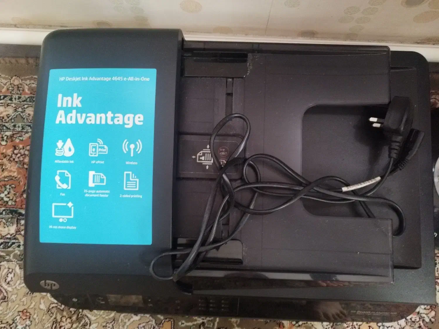 پرینتر چند کاره جوهر افشان اچ پی مدلHp4645|پرینتر، اسکنر، کپی، فکس|اندیشه, اندیشه فاز ۳|دیوار