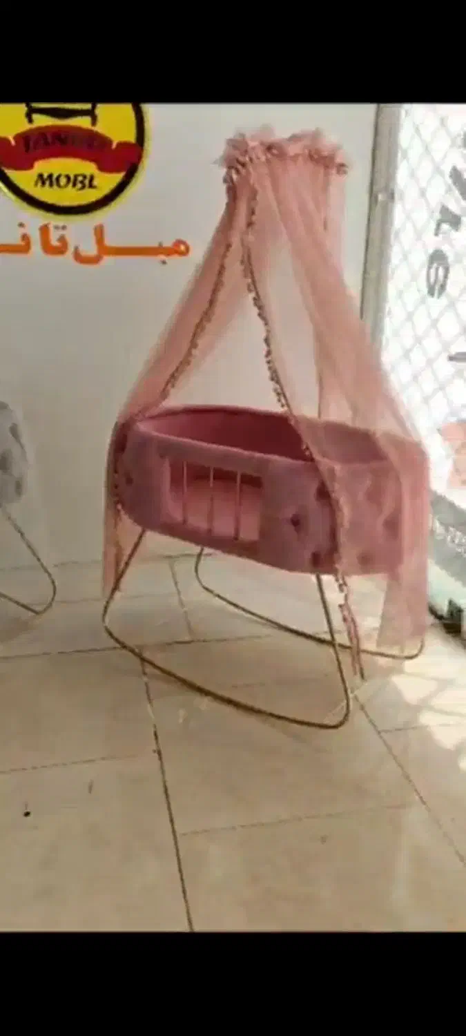 گهواره طرح چستر|تخت و صندلی بچه|زاهدان, |دیوار