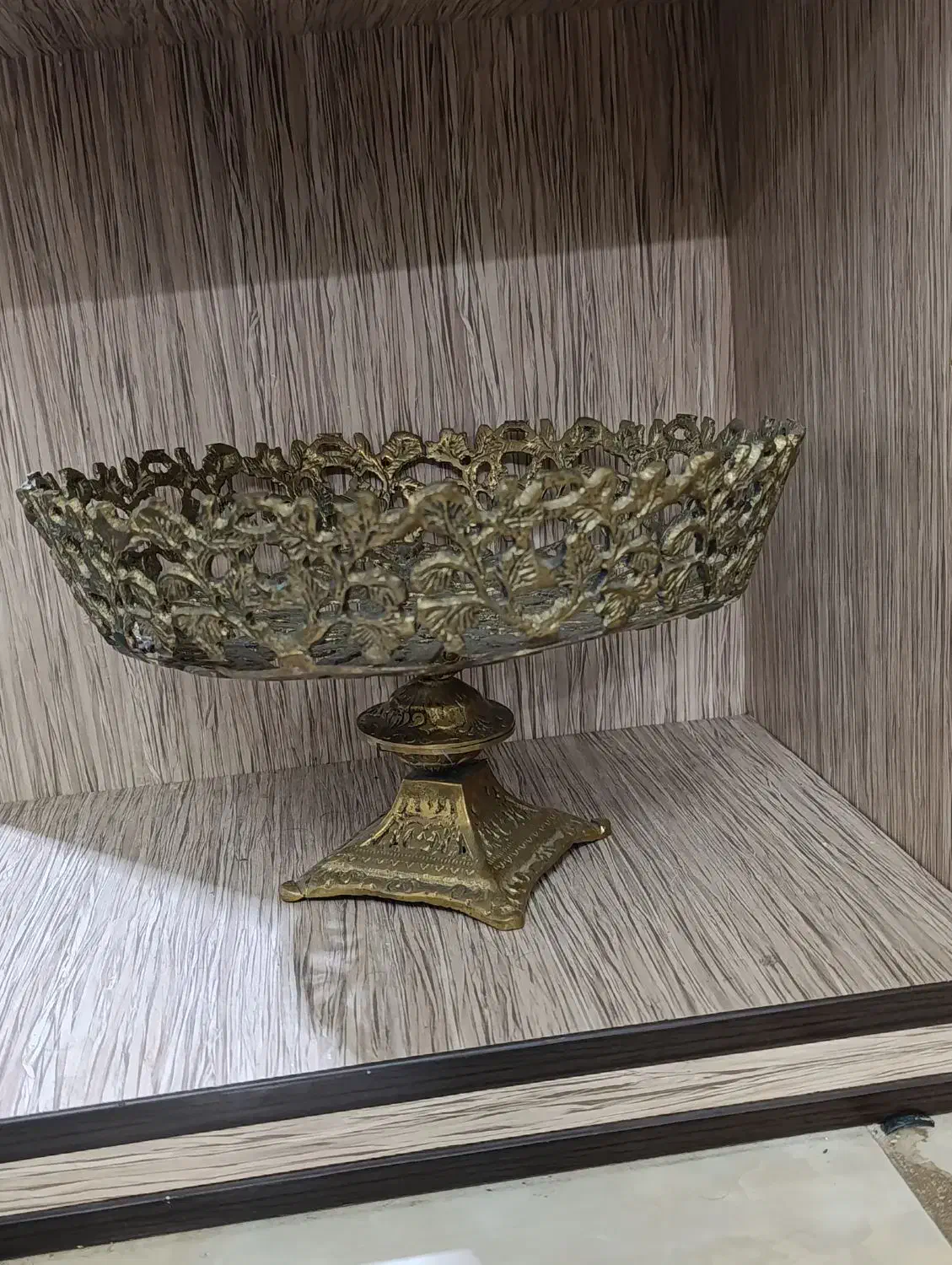 ظرف جا میوه ای برنز|ظروف سرو و پذیرایی|قرچک, شهرک الحدید|دیوار