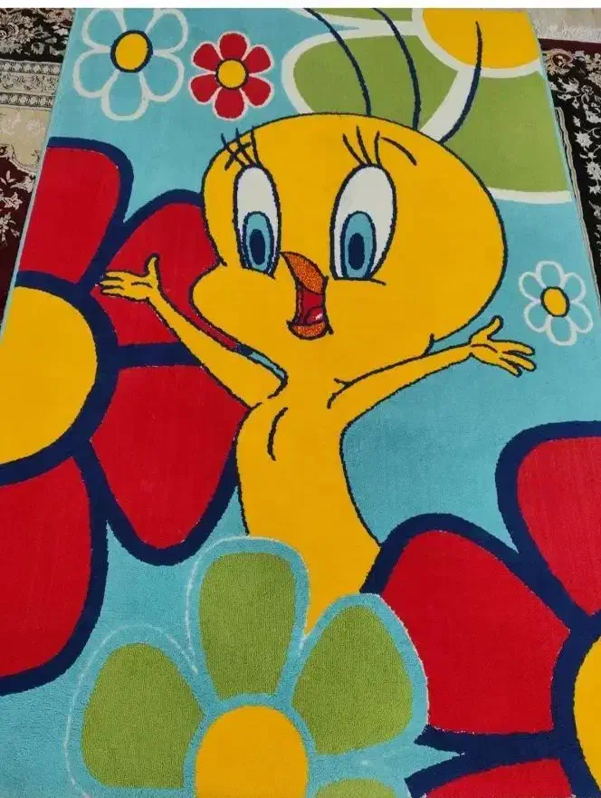 فرش کودکانه|گلیم، جاجیم، گبه|بندر کنگان, |دیوار