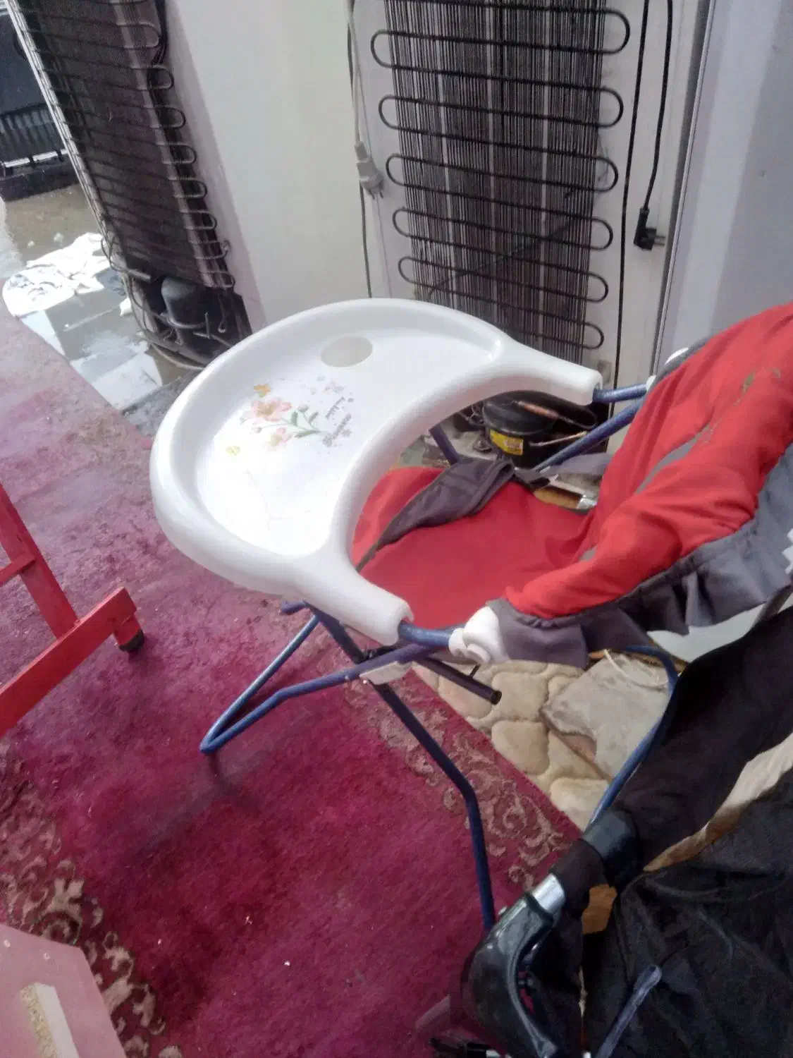 صندلی غذا  کودک دلیجان|تخت و صندلی بچه|ارومیه, |دیوار