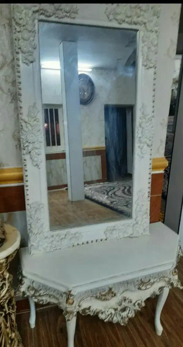 اینه کنسول|بوفه، ویترین، کنسول|مسجد سلیمان, |دیوار