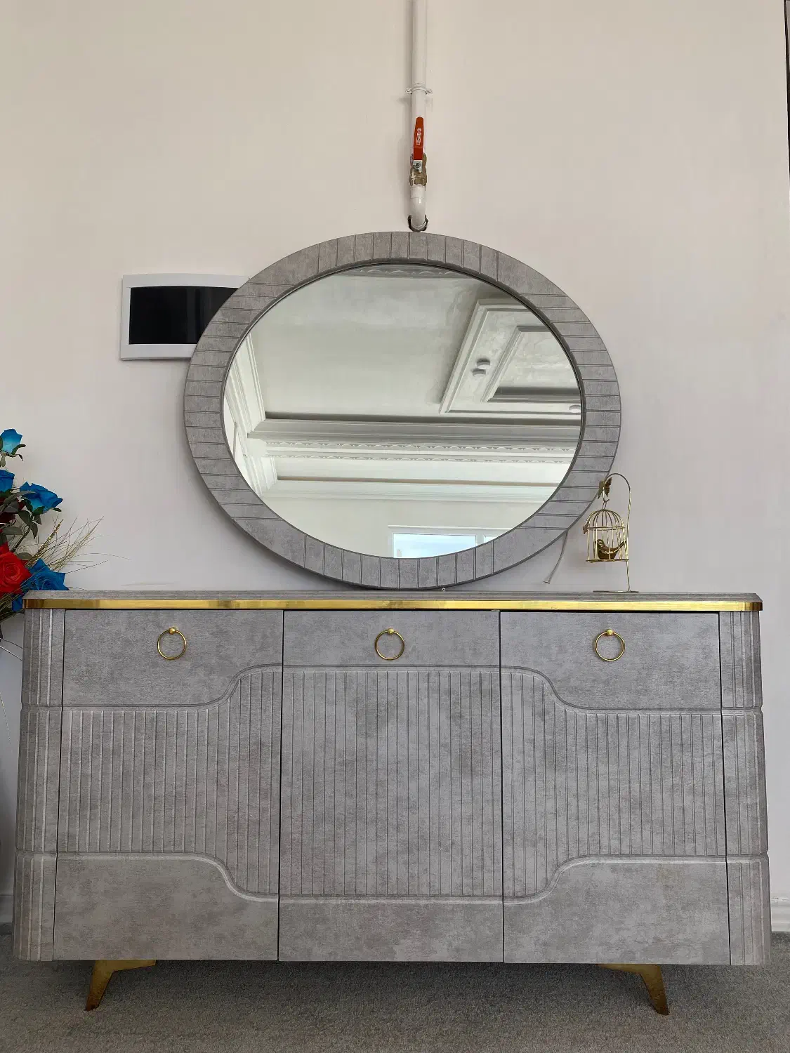 اینه کنسول در حد نو|بوفه، ویترین، کنسول|ابهر, |دیوار