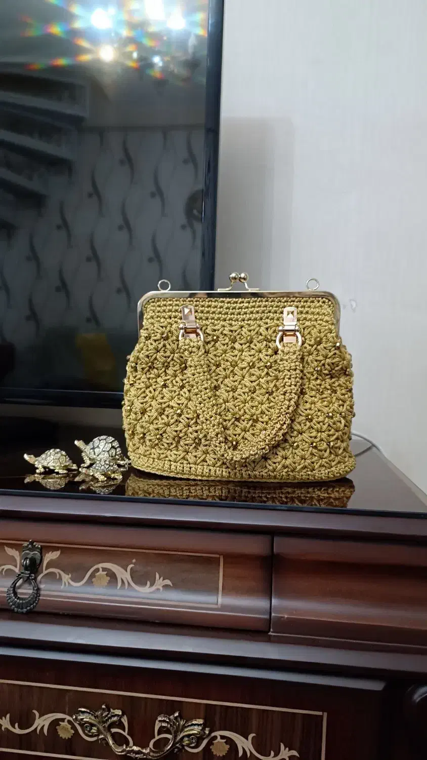 کیف دستبافت زنانه|کیف، کفش، کمربند|تبریز, |دیوار