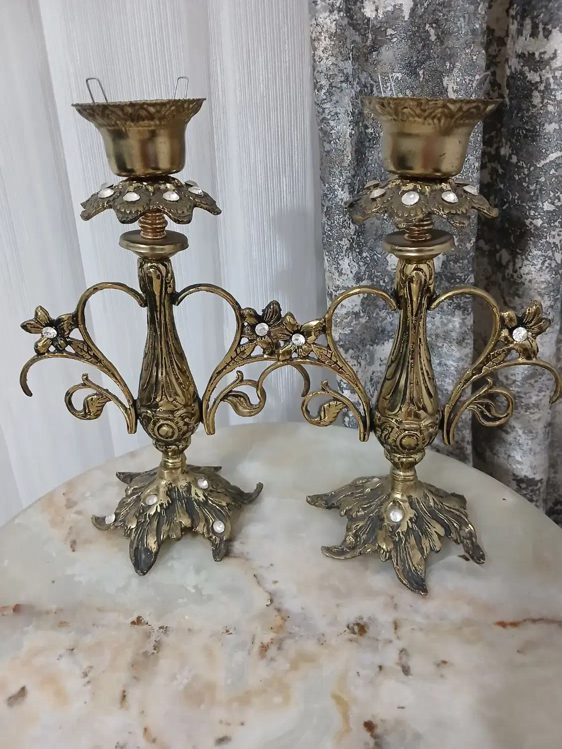 شمعدانهای برنزقیمت ۳میلیون تومان|صنایع دستی و سایر لوازم تزئینی|خوی, |دیوار