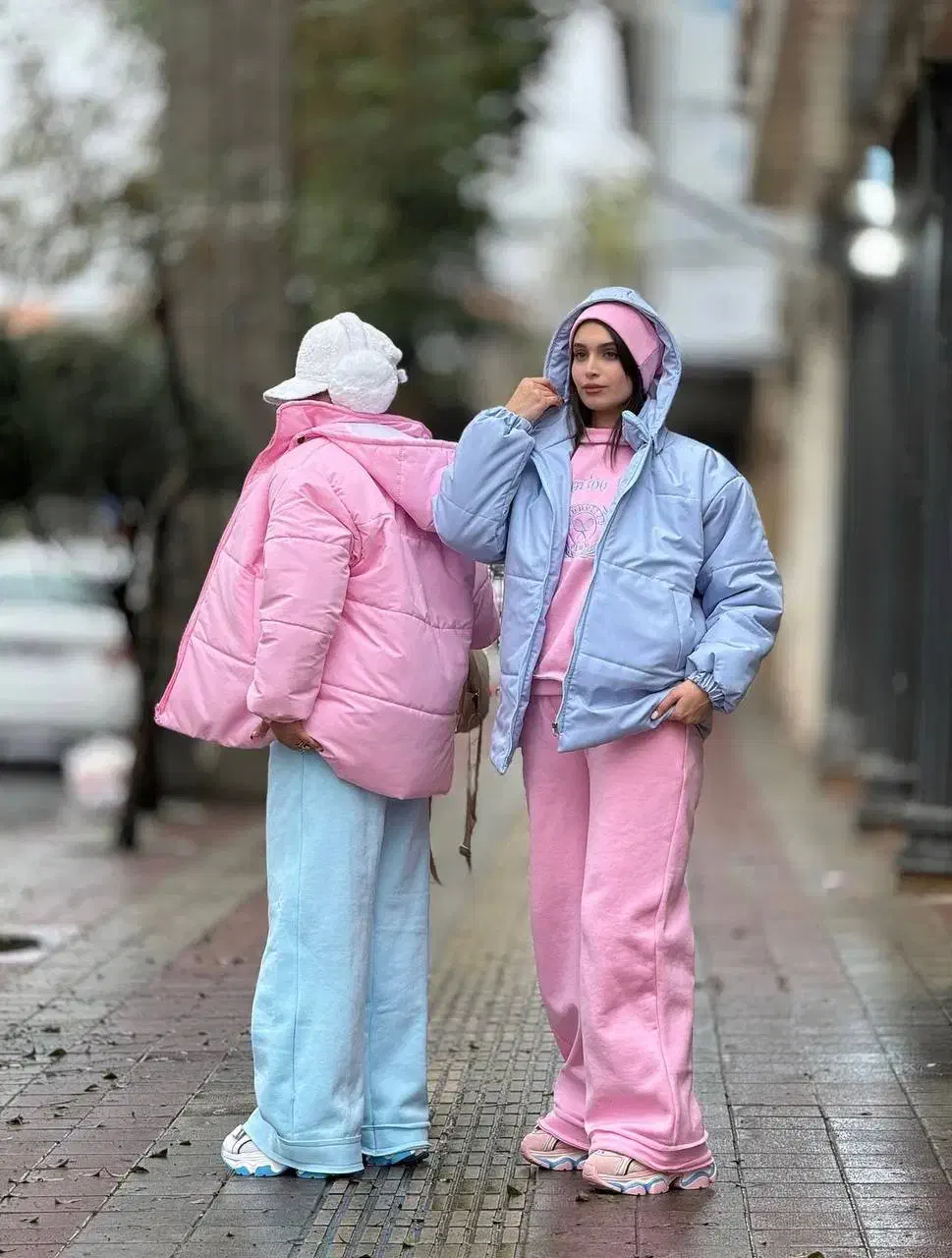 کاپشن رنگ پاستیلی پفکی وارداتی درجه یک پخش دینا|لباس|مشهد, انقلاب|دیوار