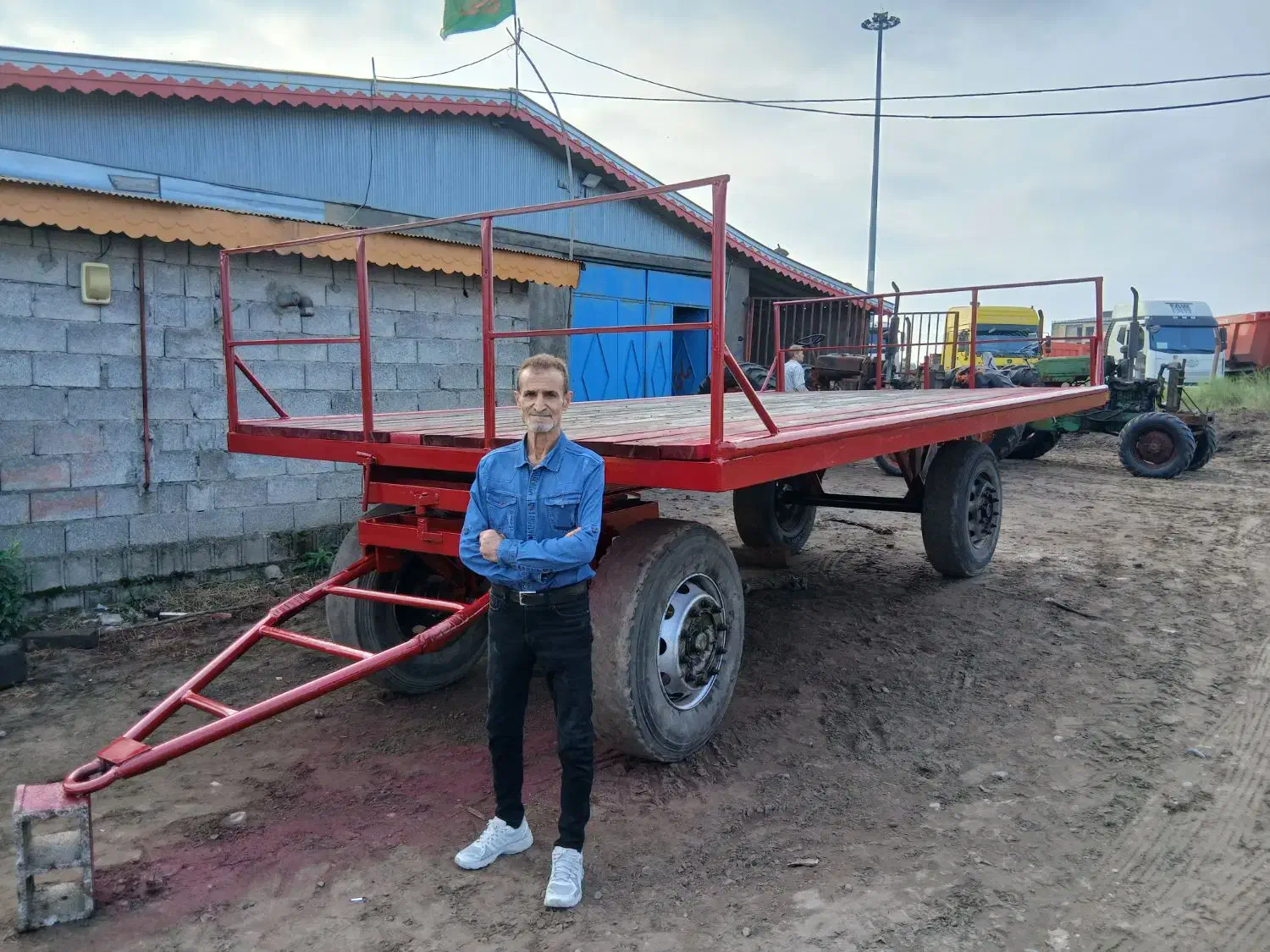 ساخت کفی تریلی پره ( آستان صیادی )|ماشینآلات صنعتی|بندر انزلی, پیل علی باغ|دیوار