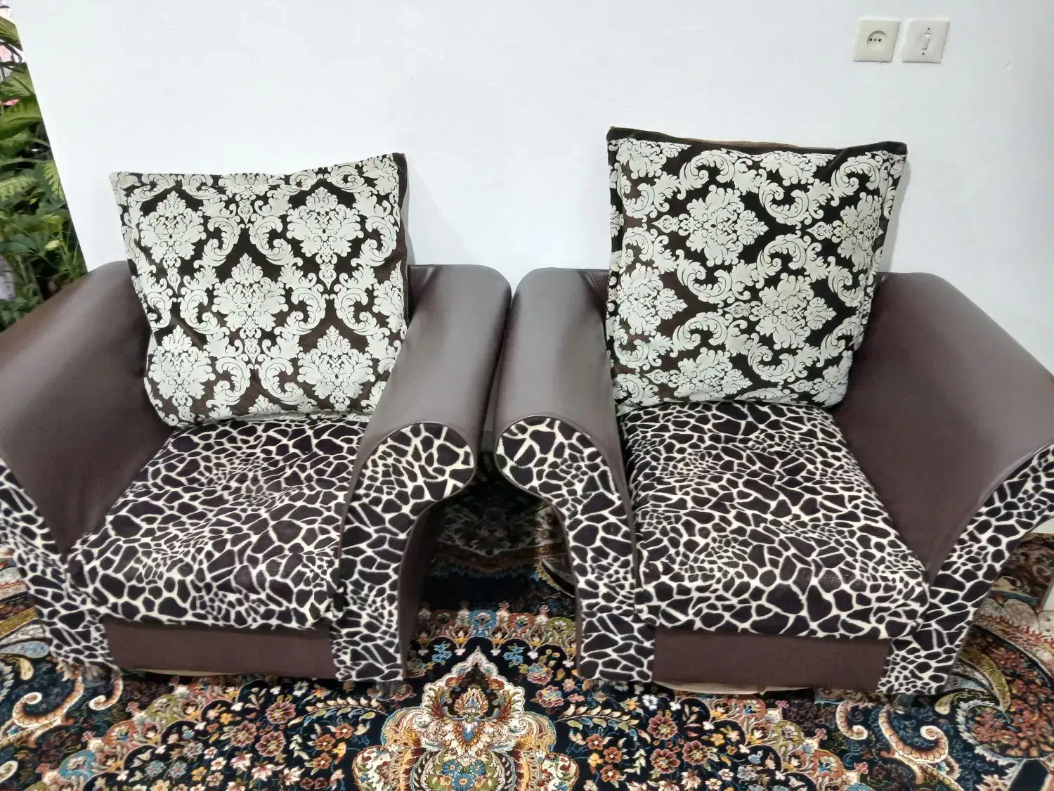 مبل7نفره|مبلمان خانگی و میز عسلی|فلاورجان, |دیوار