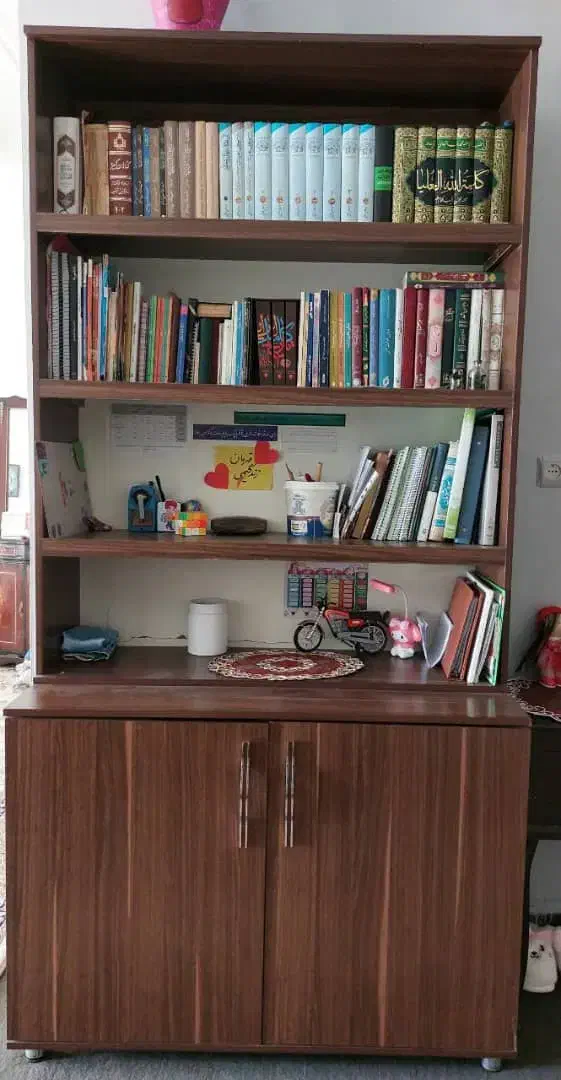 کتابخانه ام دی اف|کتابخانه، شلف، قفسههای دیواری|مشهد, رضاشهر|دیوار