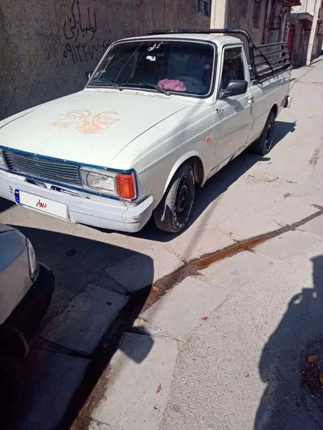 وانت پیکان 93 دوگانه شرکت|خودرو سواری و وانت|نورآباد, |دیوار