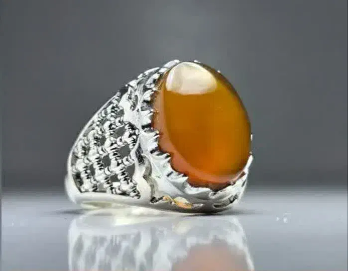 انگشتر نقره عقیق یمنی|جواهرات|نجفآباد, منتظری شمالی|دیوار