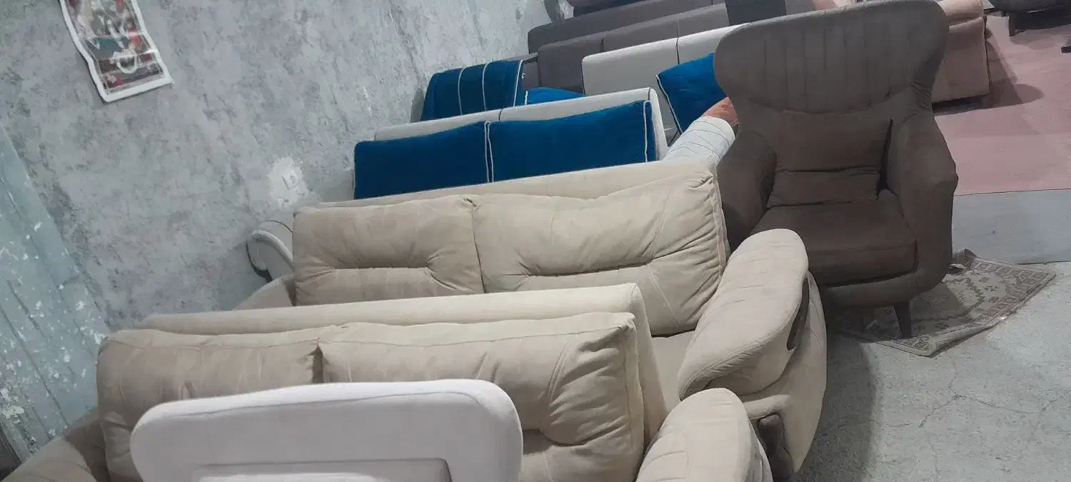 انواع مبل دسته دوم  سالم تمیز|مبلمان خانگی و میز عسلی|ایلام, |دیوار