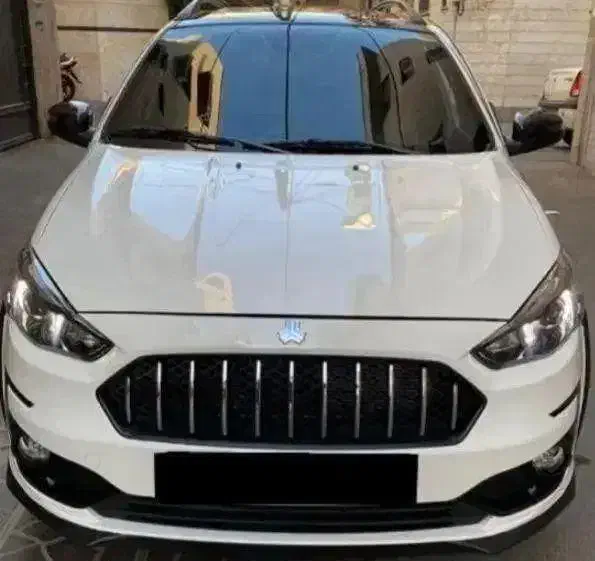 اطلسسفیدسقفمشکی سانروفدار|خودرو سواری و وانت|سمنان, |دیوار