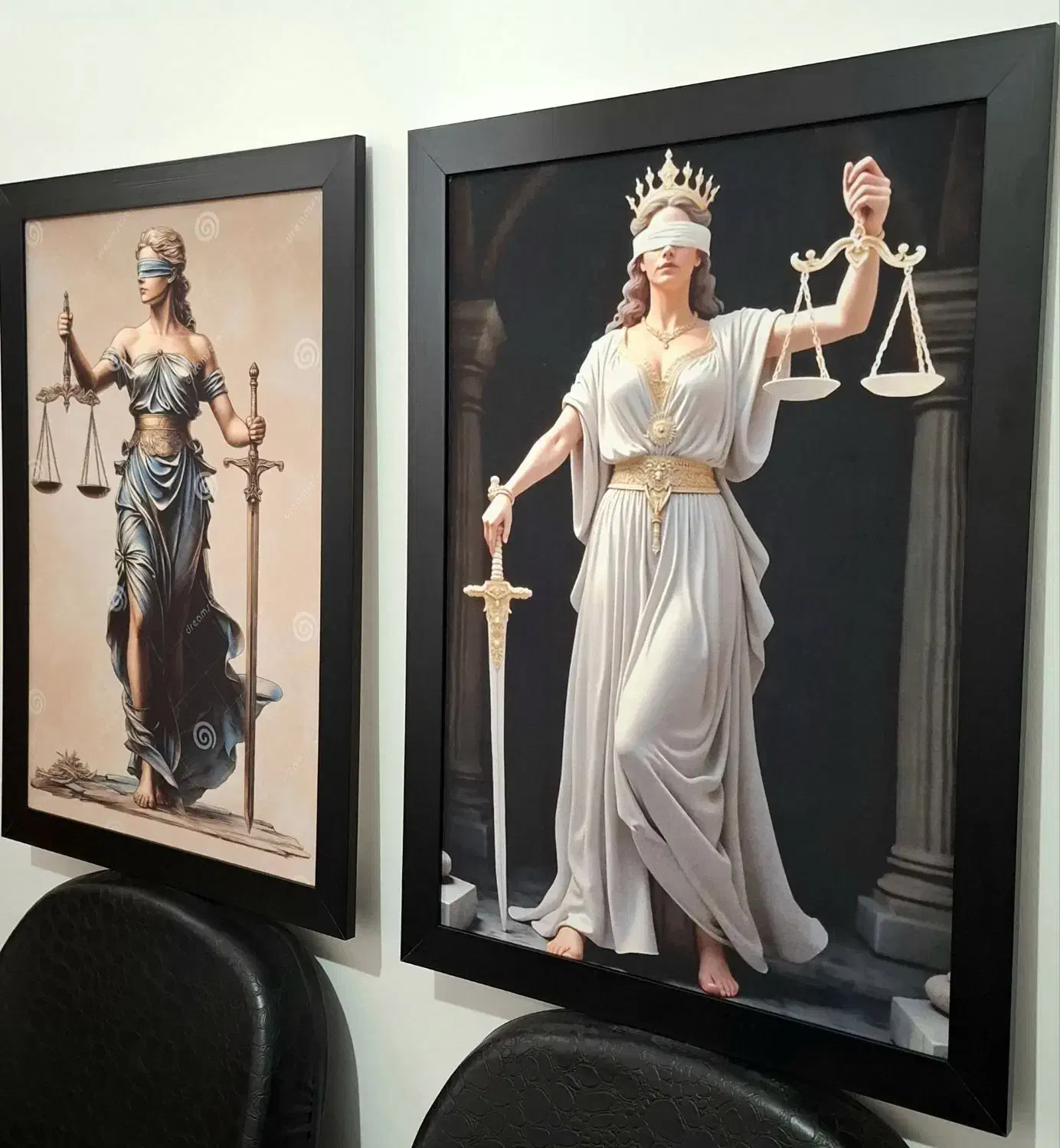 تابلو فرشته عدالت|تابلو، نقاشی، عکس|بابل, |دیوار
