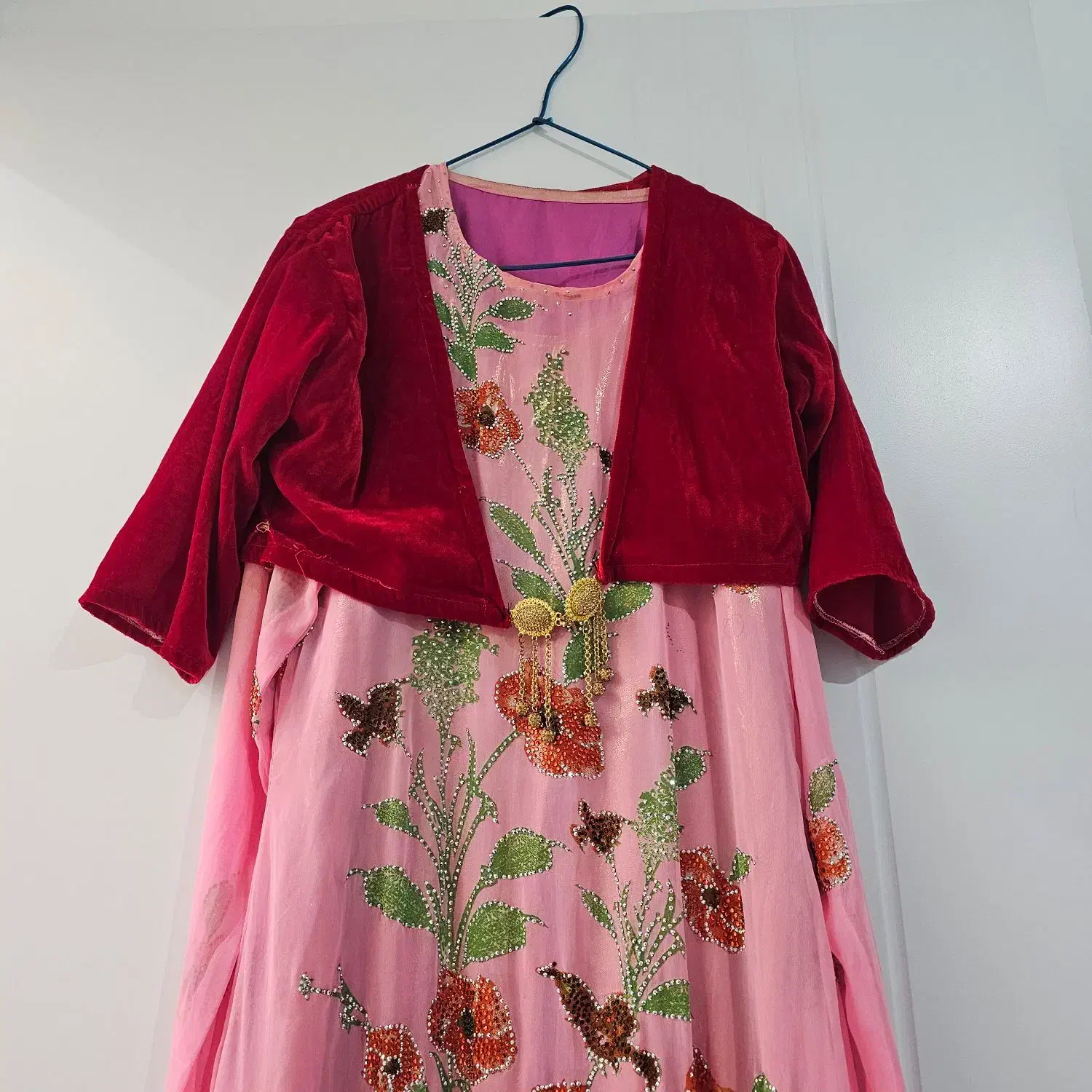 لباس کردی مجلسی|لباس|کرمانشاه, |دیوار