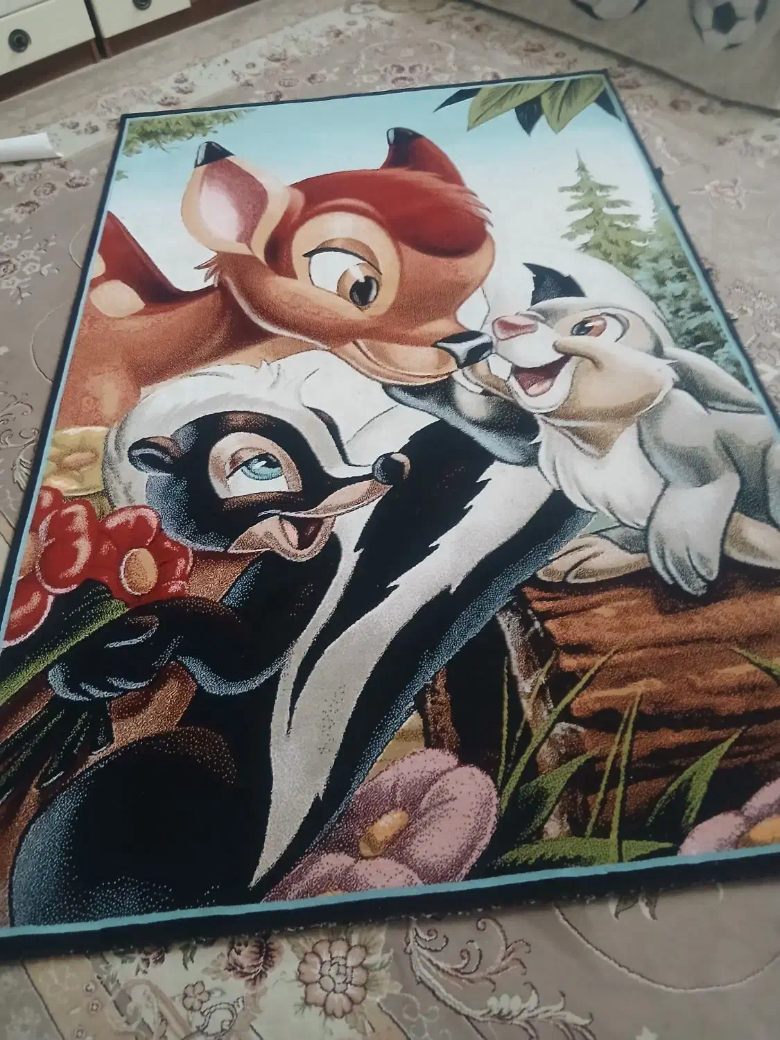 فرش اتاق کودک|فرش|چهارباغ, |دیوار