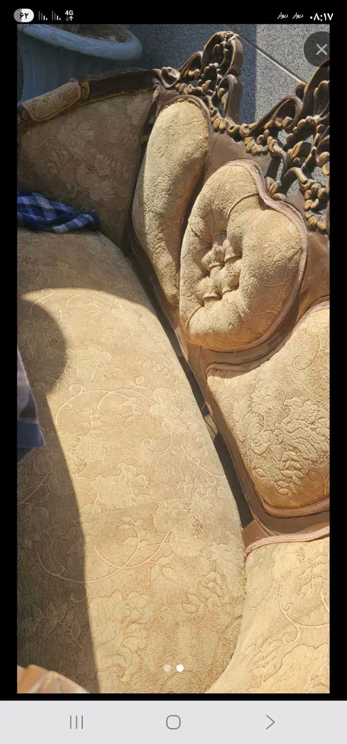 مبل ۷ نفره  سالم|مبلمان خانگی و میز عسلی|زرند, |دیوار