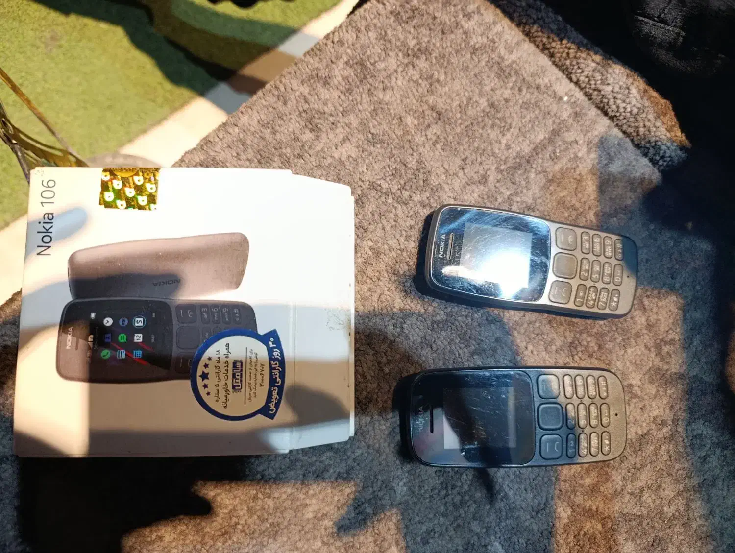 2گوشی Nokia 106|موبایل|شوشتر, |دیوار