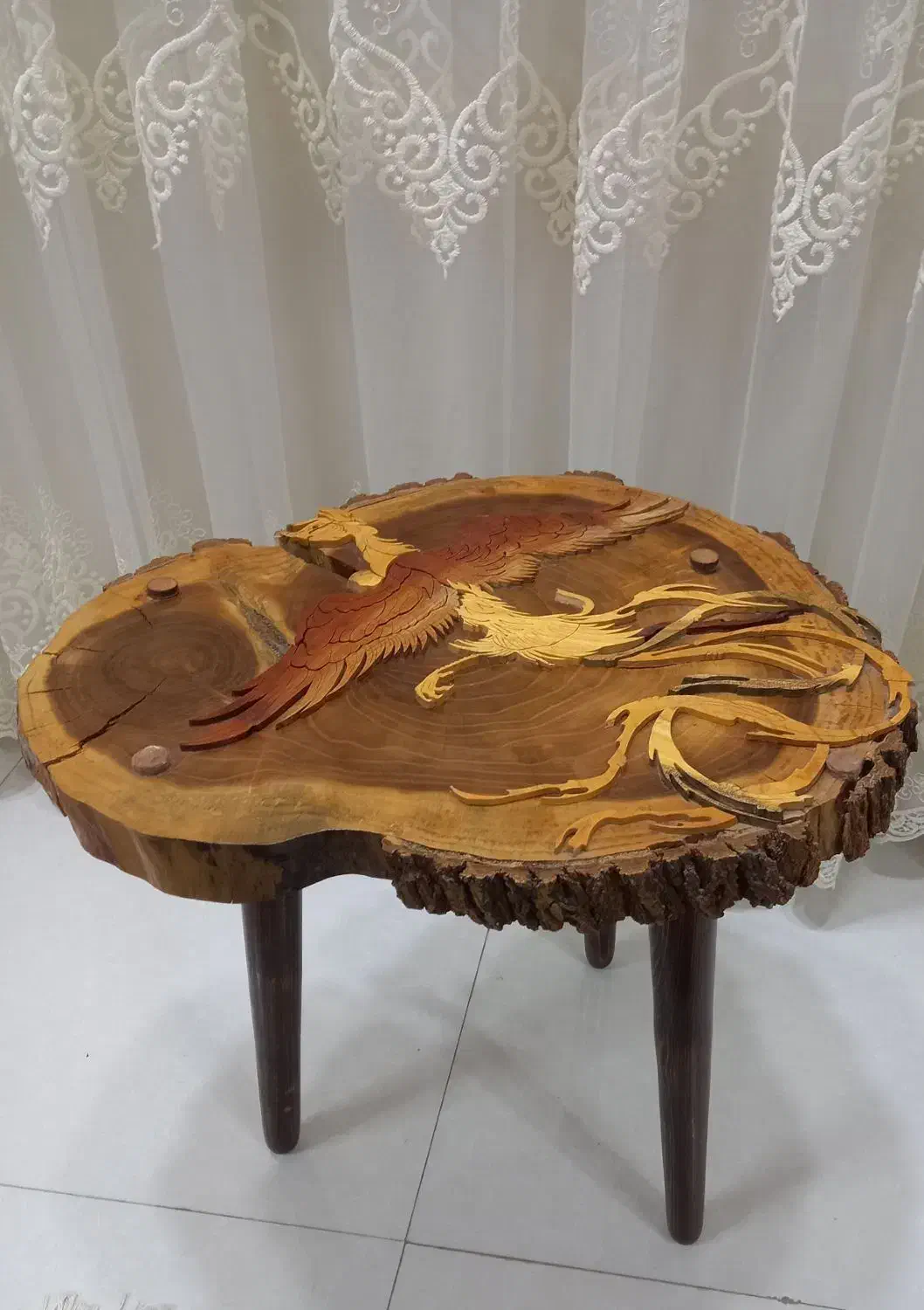 میز روستیک|میز و صندلی غذاخوری|مشهد, سمزقند|دیوار