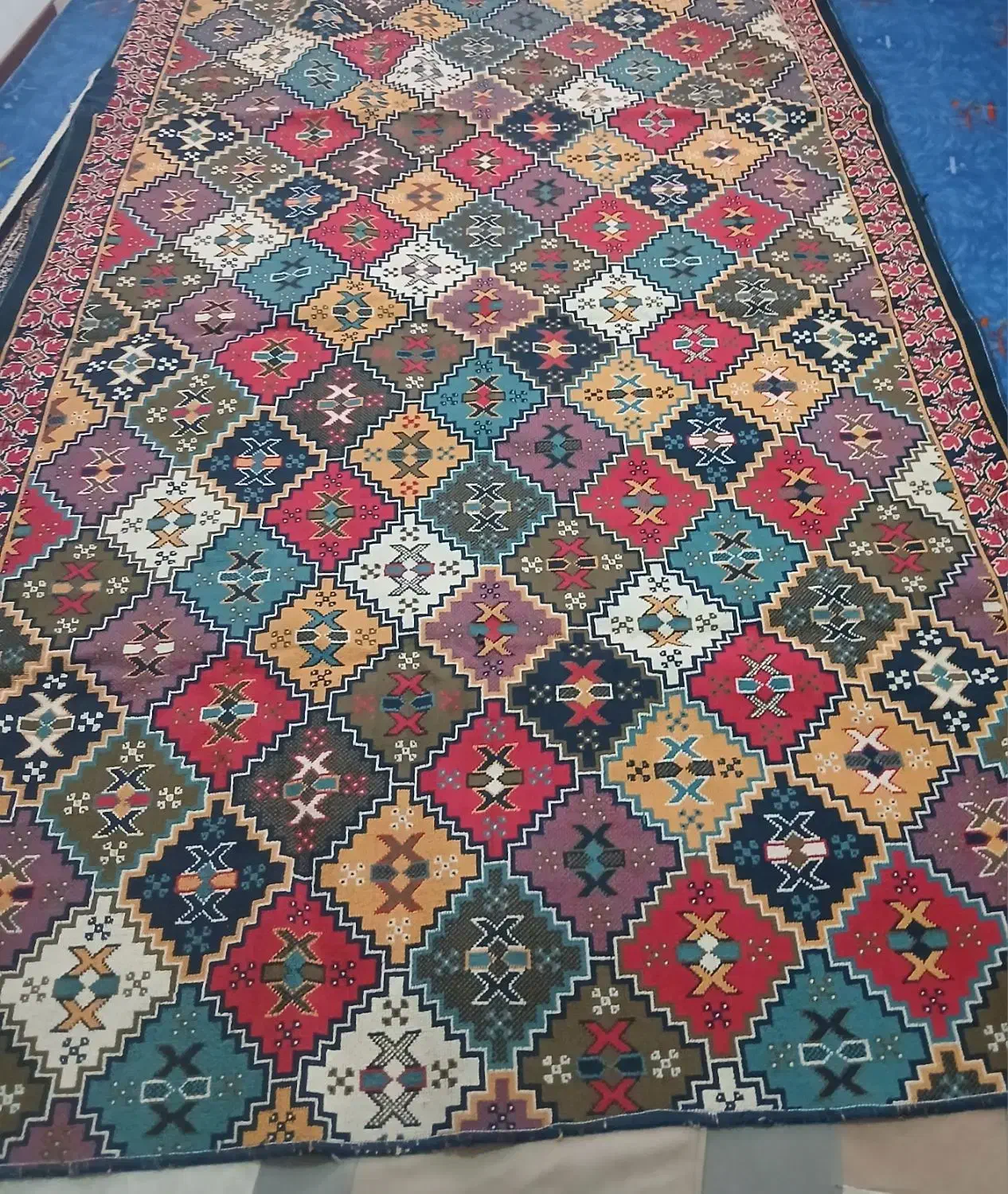 ۱عدد گلیم فرش|گلیم، جاجیم، گبه|چهاردانگه (تهران), |دیوار